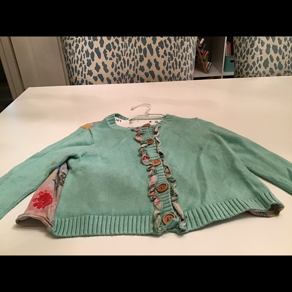 Matilda Jane size 4 Old Fashioned Treat cardigan.